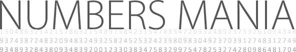 Интеллектуальная интернет-игра «Numbers Mania»